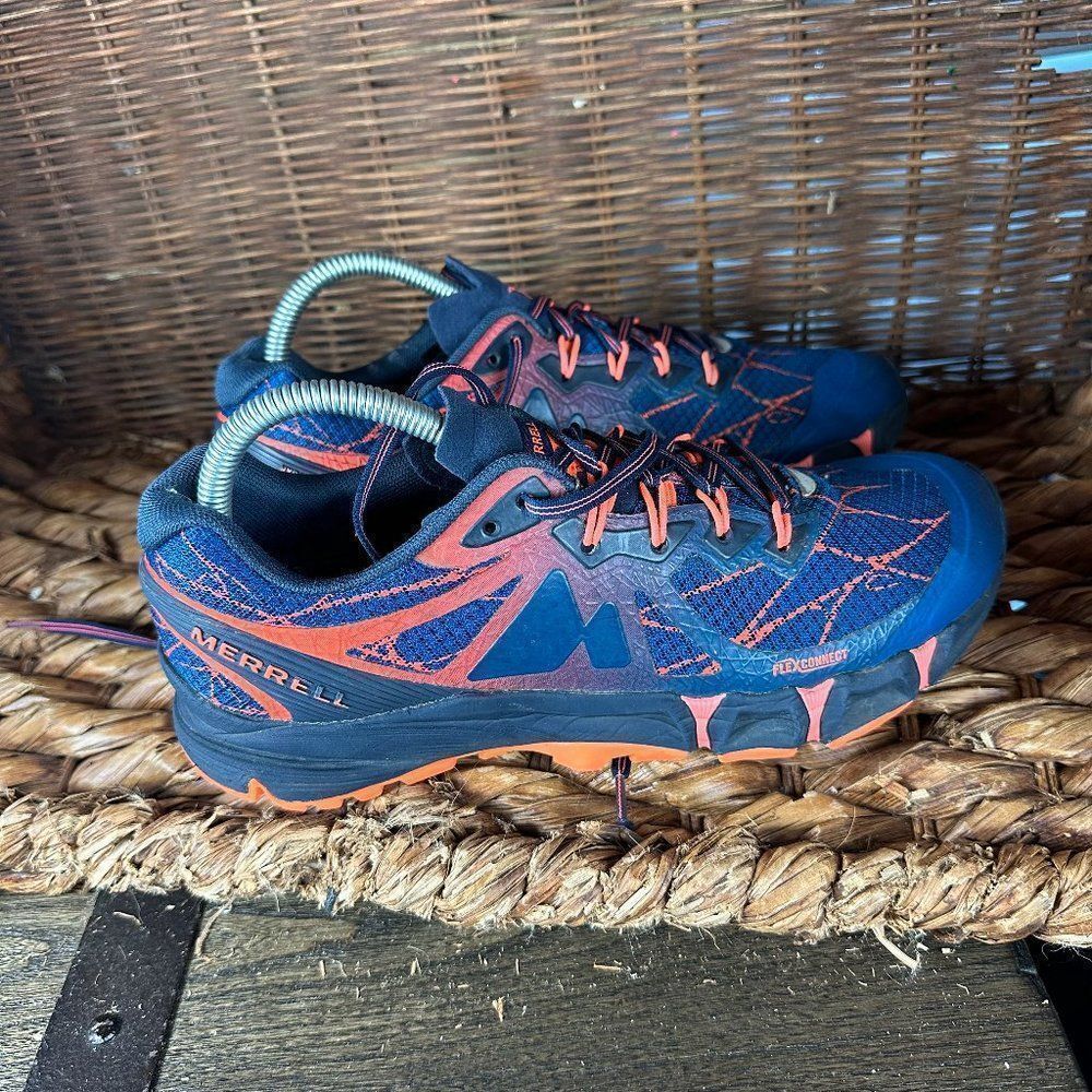Merrell Women's Sneakers in Blue and Orange